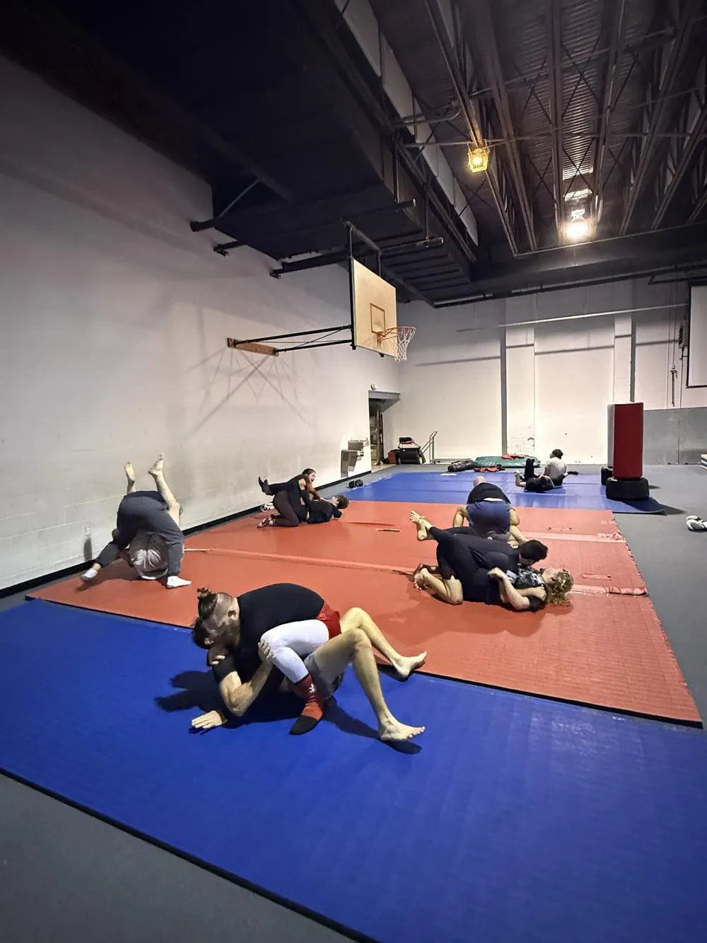 Training at Aesir MMA